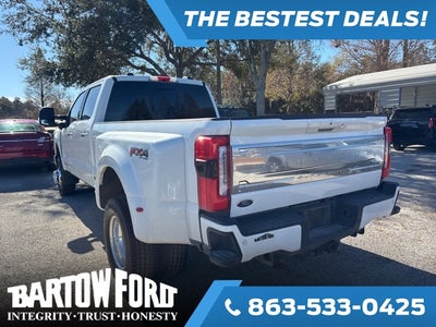 2025 Ford F-350SD Platinum PLUS 6.7 HIGH OUTPUT DIESEL
