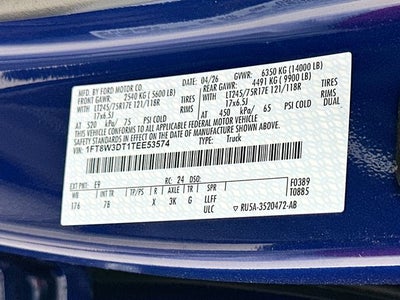 2026 Ford F-350SD Platinum DRW