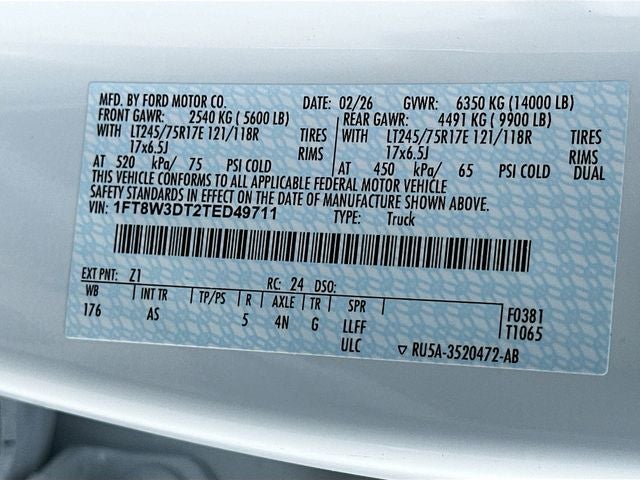 2026 Ford F-350SD XL DRW