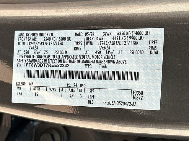 2024 Ford F-350SD XL 6.7 DIESEL DUALLY