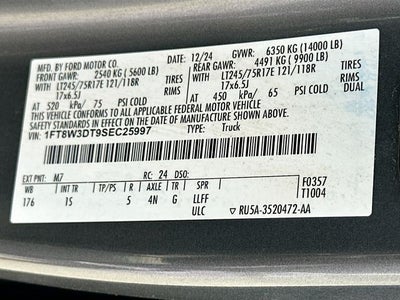 2025 Ford F-350SD XL 6.7 DIESEL DUALLY