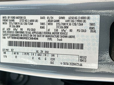 2024 Ford F-450SD Limited 6.7 HIGH OUTPUT DIESEL