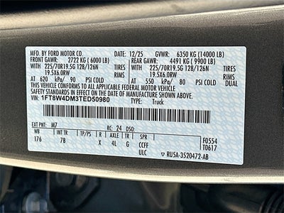 2026 Ford F-450SD Platinum 4WD CREW CAB