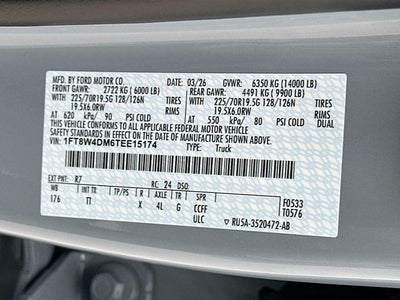 2026 Ford F-450SD Platinum 4WD CREW CAB