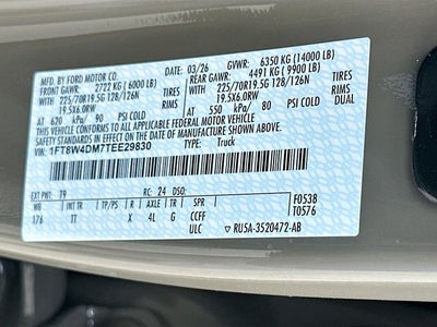 2026 Ford F-450SD Platinum 4WD CREW CAB
