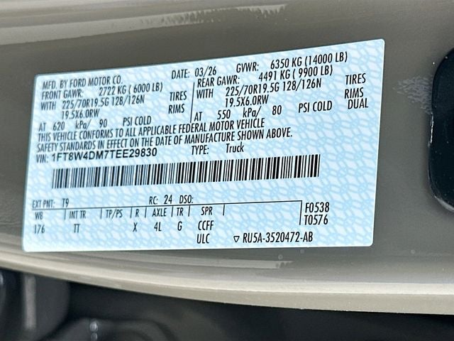 2026 Ford F-450SD Platinum 4WD CREW CAB