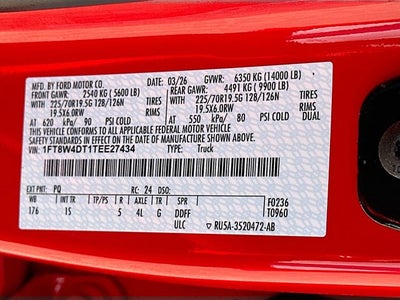 2026 Ford F-450SD XL 4WD CREW CAB