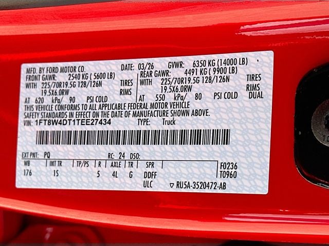 2026 Ford F-450SD XL 4WD CREW CAB