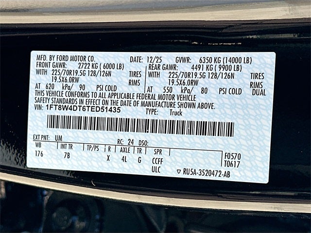 2026 Ford F-450SD Platinum 4WD CREW CAB