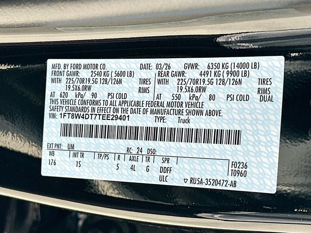 2026 Ford F-450SD XL 4WD CREW CAB