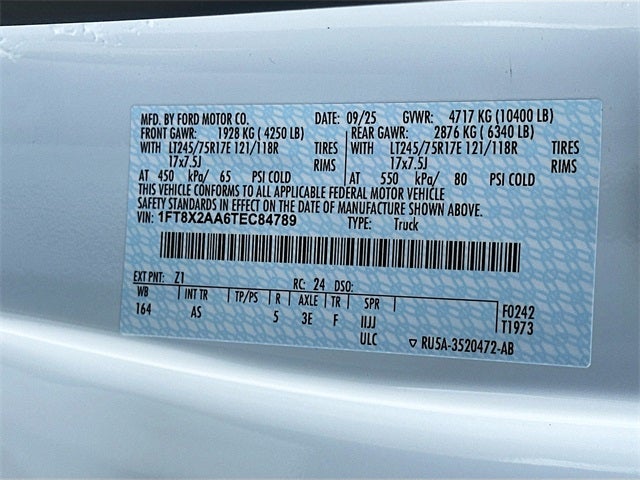 2026 Ford F-250SD XL 2WD SUPER CAB