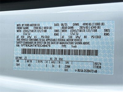 2026 Ford F-250SD XL 2WD SUPER CAB