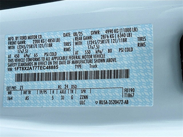 2026 Ford F-250SD XL 2WD SUPER CAB