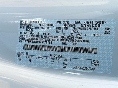 2026 Ford F-250SD XL 2WD REG CAB