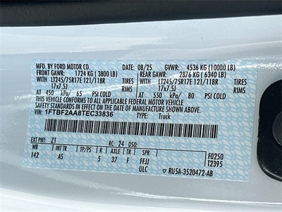 2026 Ford F-250SD XL 2WD REG CAB