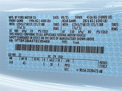 2026 Ford F-250SD XL 4WD REG CAB