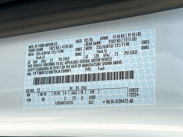 2026 Ford Transit-250 Base