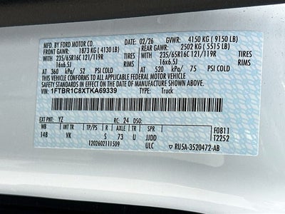2026 Ford Transit-250 Base