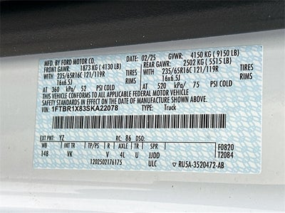 2025 Ford Transit-250 Base