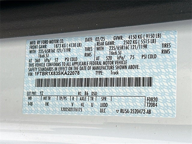 2025 Ford Transit-250 Base