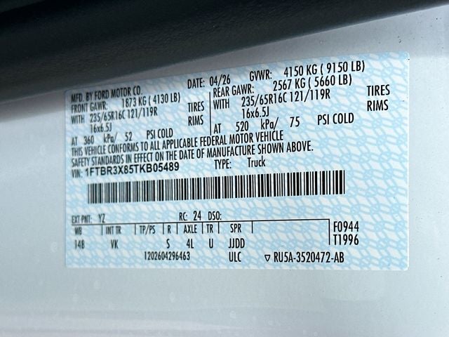 2026 Ford Transit-250 Base