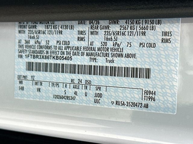 2026 Ford Transit-250 Base