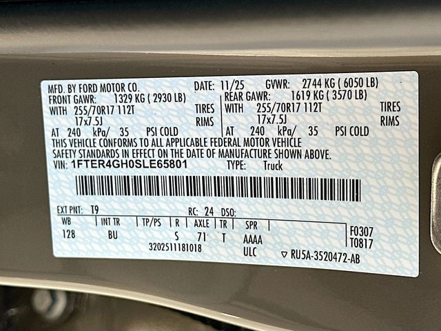 2025 Ford Ranger XLT