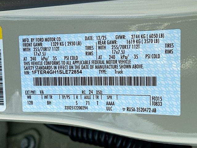 2025 Ford Ranger XLT