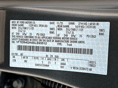 2025 Ford Ranger XLT