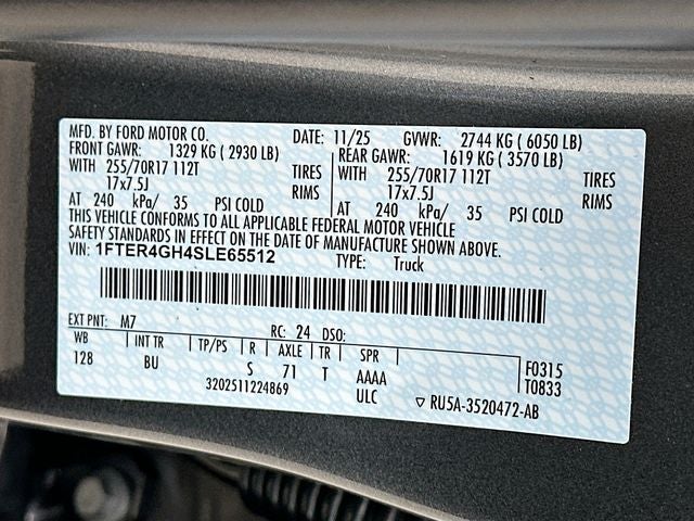 2025 Ford Ranger XLT