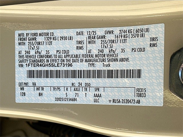 2025 Ford Ranger XLT