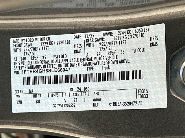 2025 Ford Ranger XLT