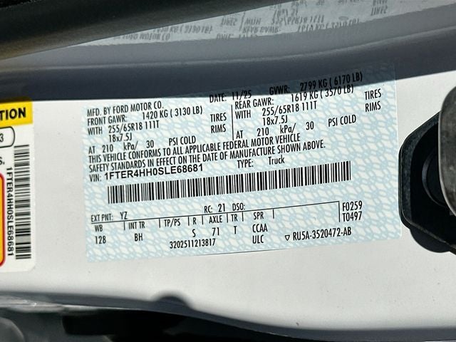 2025 Ford Ranger XLT 4X4