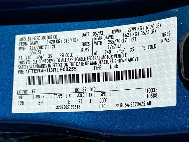 2024 Ford Ranger XLT 4X4