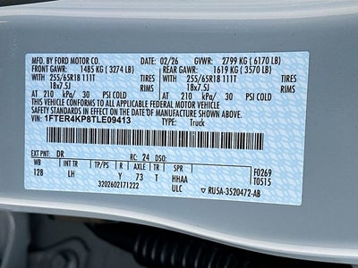 2026 Ford Ranger Lariat