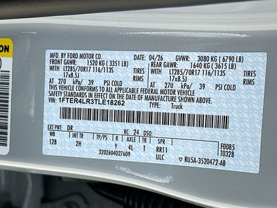 2026 Ford Ranger Raptor