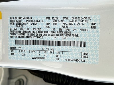 2025 Ford Ranger Raptor