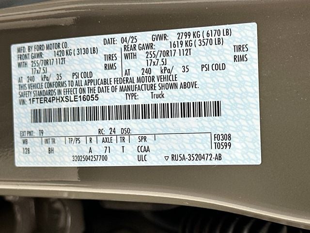 2025 Ford Ranger XL