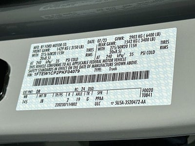 2023 Ford F-150 XL STX 2.7 V6