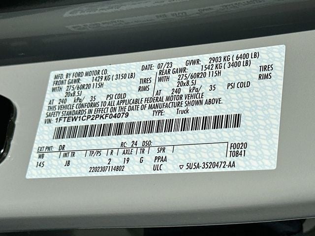2023 Ford F-150 XL STX 2.7 V6
