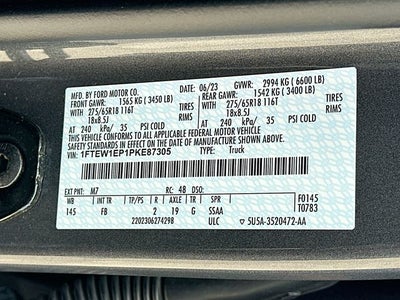 2023 Ford F-150 XLT 2.7 ECOBOOST