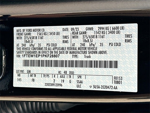 2023 Ford F-150 XLT 2.7 ECOBOOST