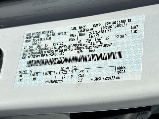 2023 Ford F-150 XLT 2.7 ECOBOOST