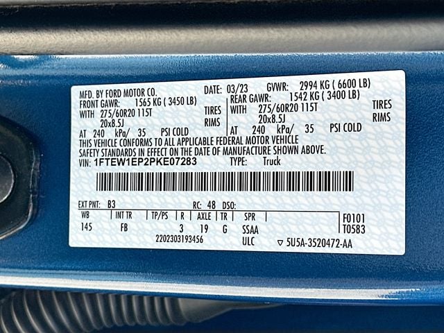 2023 Ford F-150 XLT 2.7 ECOBOOST