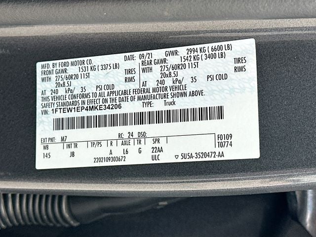 2021 Ford F-150 XL STX