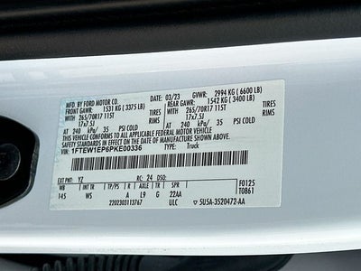 2023 Ford F-150 XL 2.7 ECOBOOST