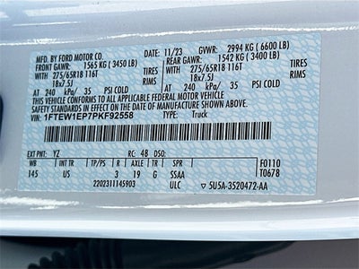 2023 Ford F-150 XLT 2.7 ECOBOOST