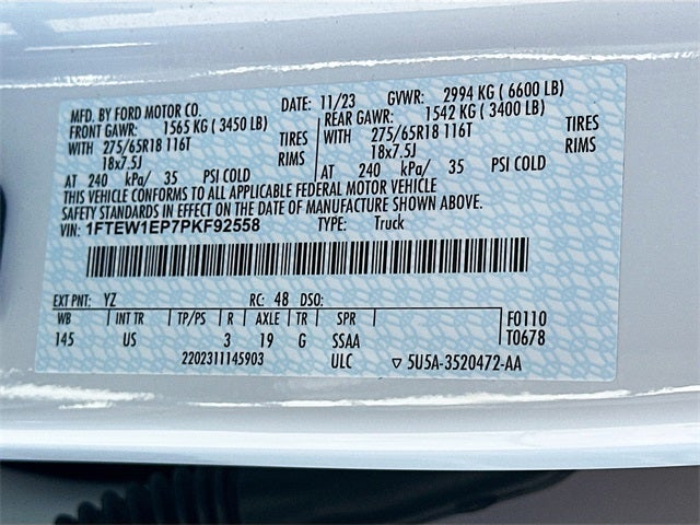 2023 Ford F-150 XLT 2.7 ECOBOOST