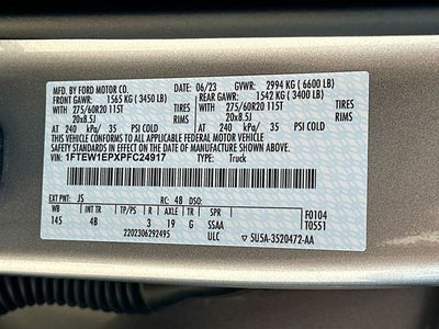 2023 Ford F-150 XLT BLACK APPEARANCE PACKAGE