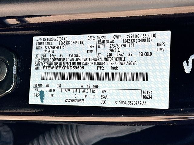 2023 Ford F-150 XLT HERITAGE PACKAGE